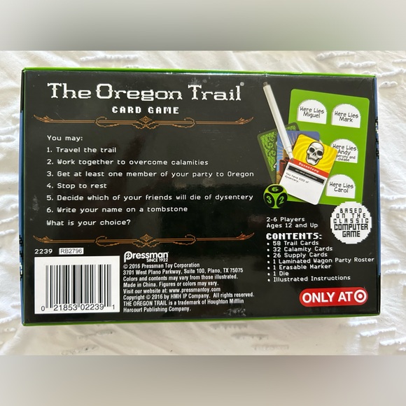 The Oregon Trail Card Game - Picture 2 of 4